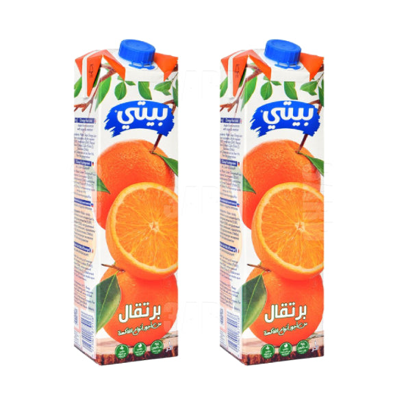 بيتي عصير برتقال فائق الجودة ١ لتر - ٢ عبوة