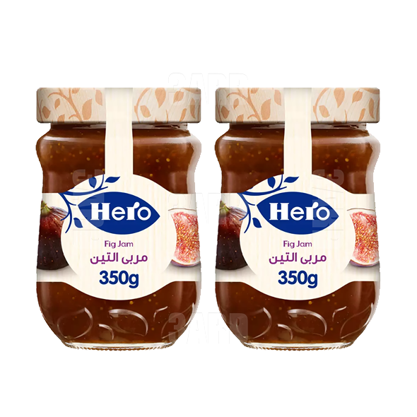Hero Fig Jam 350g - Pack of 2