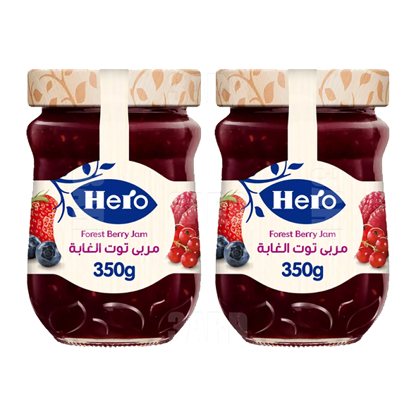 Hero Forest Berry Jam 350g - Pack of 2