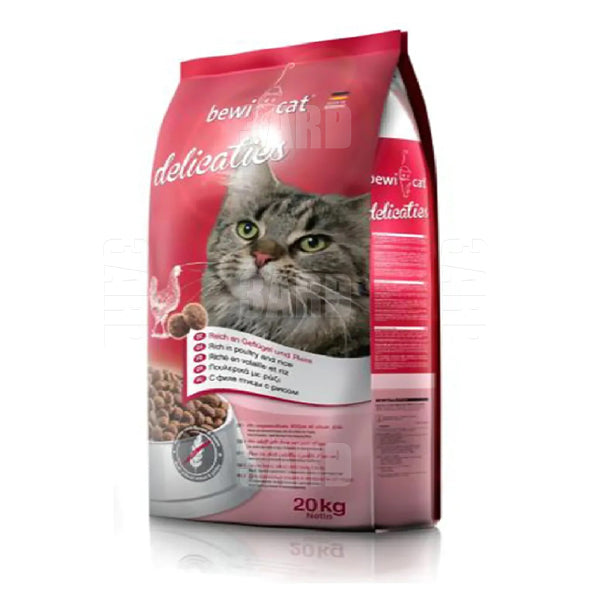 Bewi Cat Dry Food Adult Delicates 20kg - Pack of 1