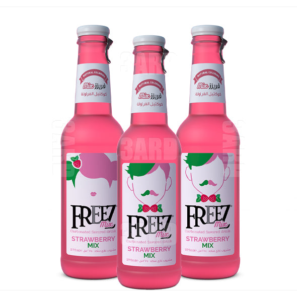 Freez Mix Strewberry 275ml - Pack of 3