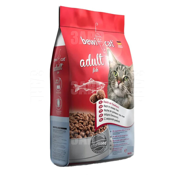 Bewi Cat Dry Food Fish 20kg - Pack of 1