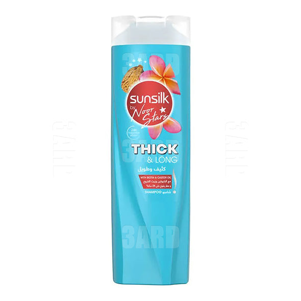 Sunsilk Hair Shampoo Thick & Long Biotin & Castor Oil 600ml - Pack of 1