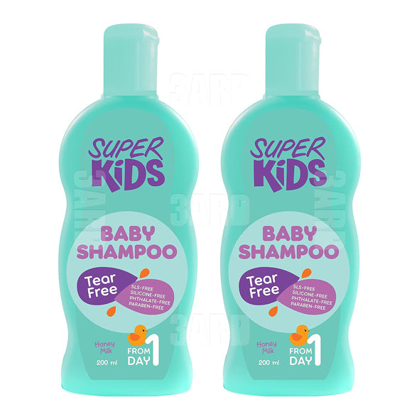 Super kids Baby Shampoo 200ml - Pack of 2
