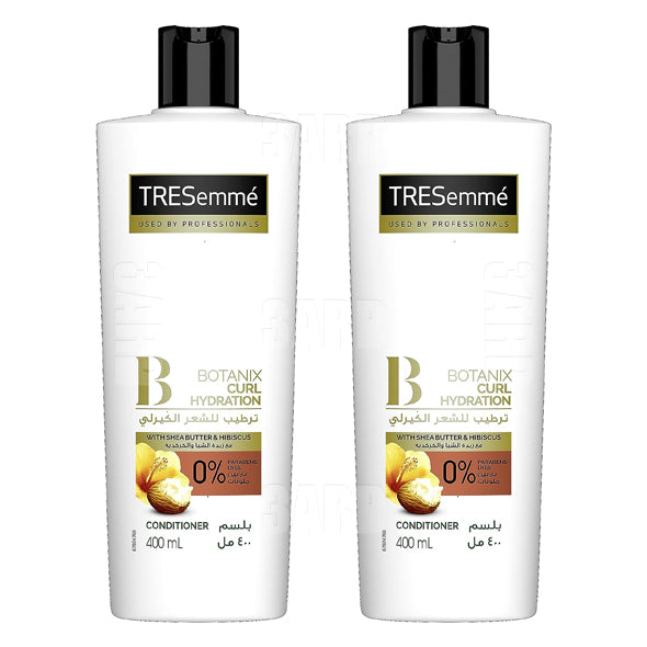 Tresemme Conditioner Curl Hydration with Shea Butter & Hibiscus 400ml - Pack of 2