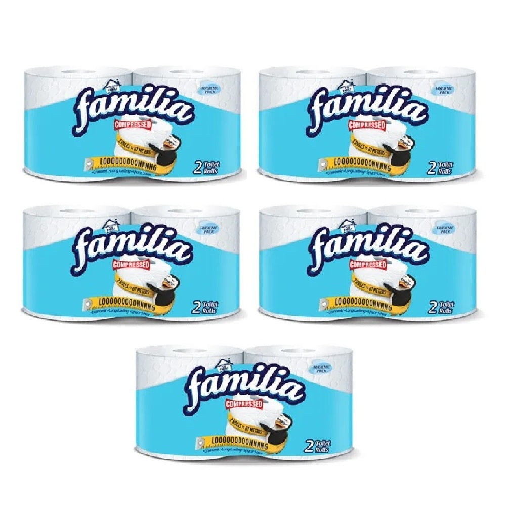 Familia Toilet Tissues 2 Rolls - Pack of 5