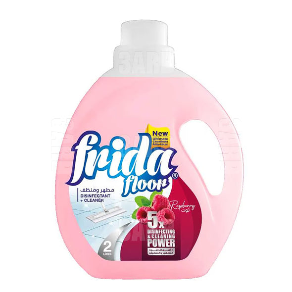 Frida Floor Disinfectant & Cleaner Raspberry 2L - Pack of 1