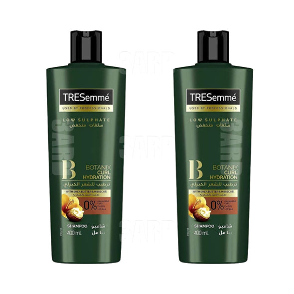 Tresemme Shampoo Curl Hydration with Shea Butter & Hibiscus 400ml - Pack of 2