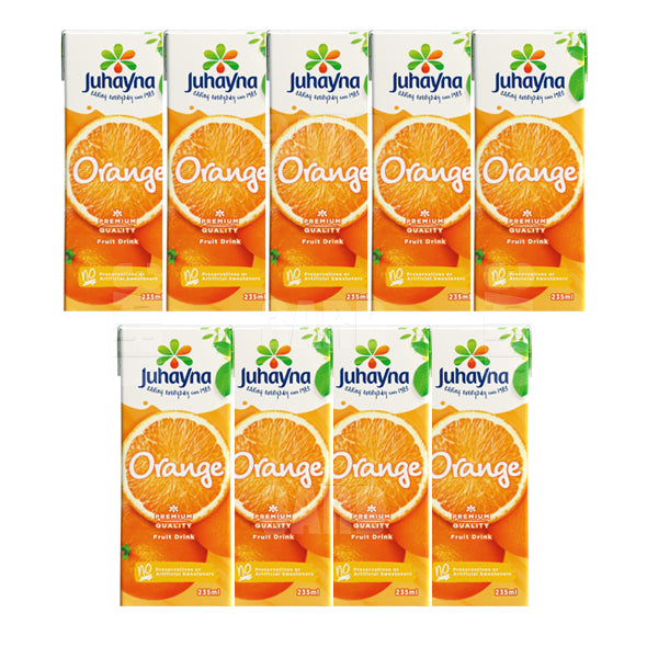 Juhayna Orange Juice 235ml - Pack of 9