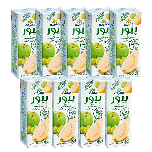 Juhayna Pure Guava Juice 235ml - Pack of 9