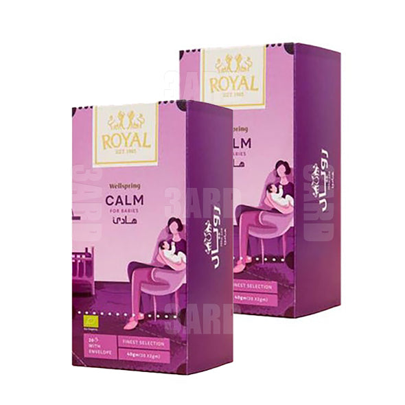 Royal Wellspring Calm Teabags 20 Pcs - Pack of 2