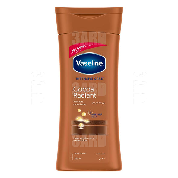 Vaseline Intensive Care Cocoa Radiant Body Lotion 200ml - Pack of 1