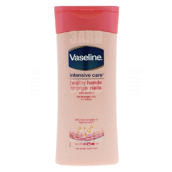 Vaseline Healthy Hands & Stronger Nails Hand Cream 200ml - Pack of 1