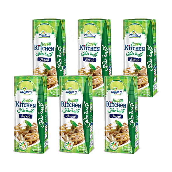 Juhayna Cooking Cream 200ml Pack of 6 3ard