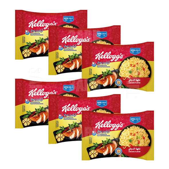 Kellogg's Noodles Chicken 70g - Pack of 6