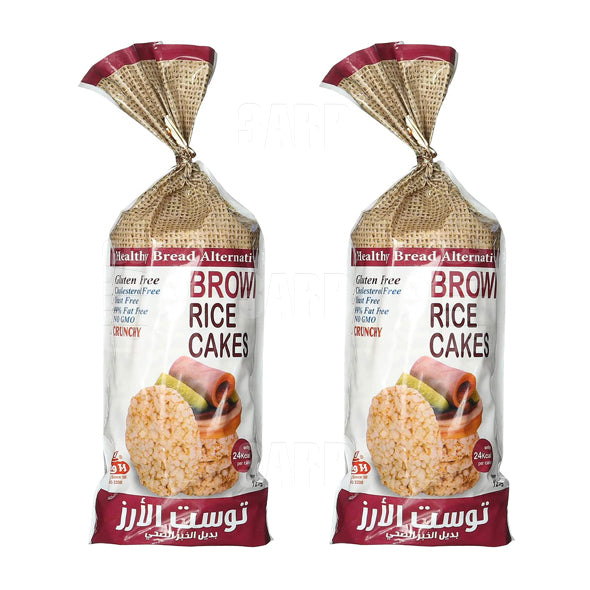 King M Healthy Bread Alternative Brown Rice Cakes Toast 125g - Pack of 2