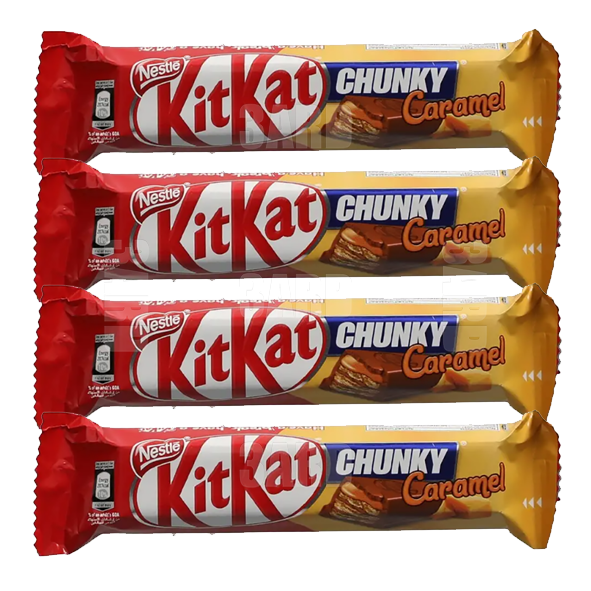 Kitkat Chunky Caramel Chocolate 42g - Pack of 4
