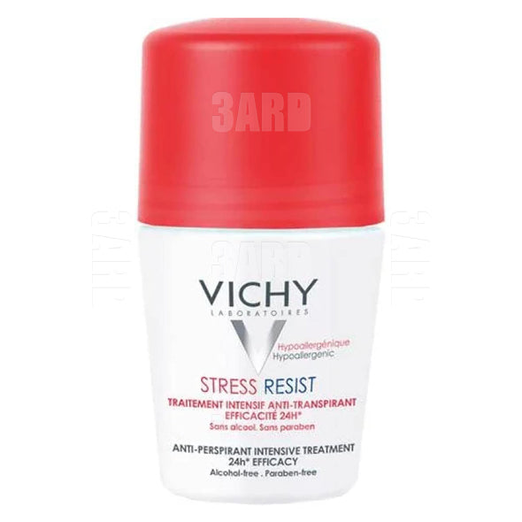 Vichy Roll on 24-Hour Anti-Perspirant Deodorant Stress Resist Red 50ml - Pack of 1