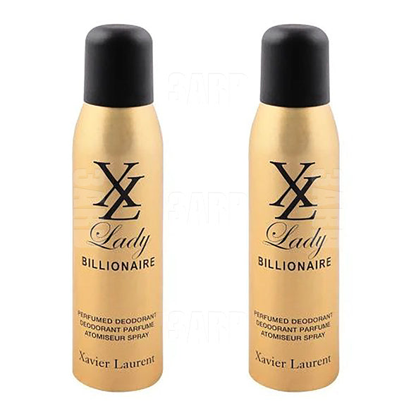 XL 1 Billionaire Spray For Women 150ml - Pack of 2