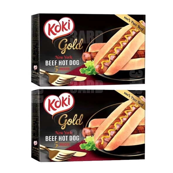 Koki Gold Hot Dog 5 pcs - Pack of 2