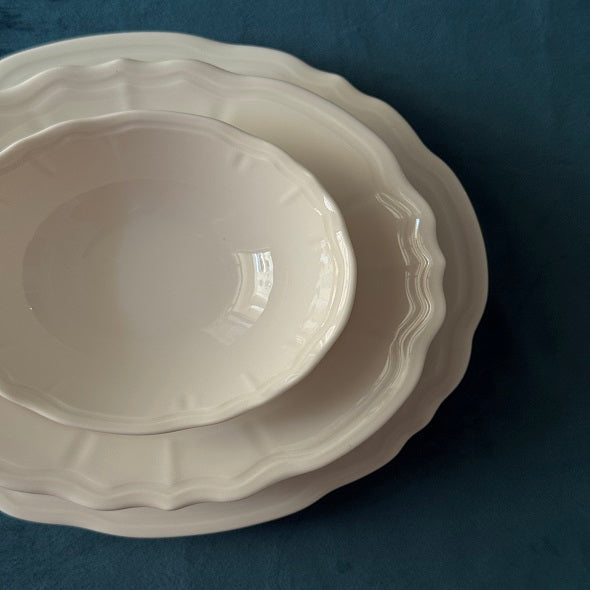 تولو طاقم بورسلين للعشاء ازرق قرطبة ٢٤ قطعة