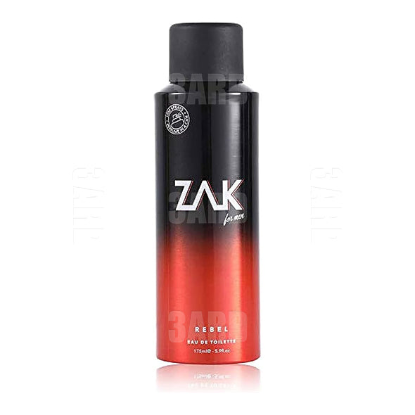 Zak Spray Rebel Eau De Toilette For Men 175ml - Pack of 1