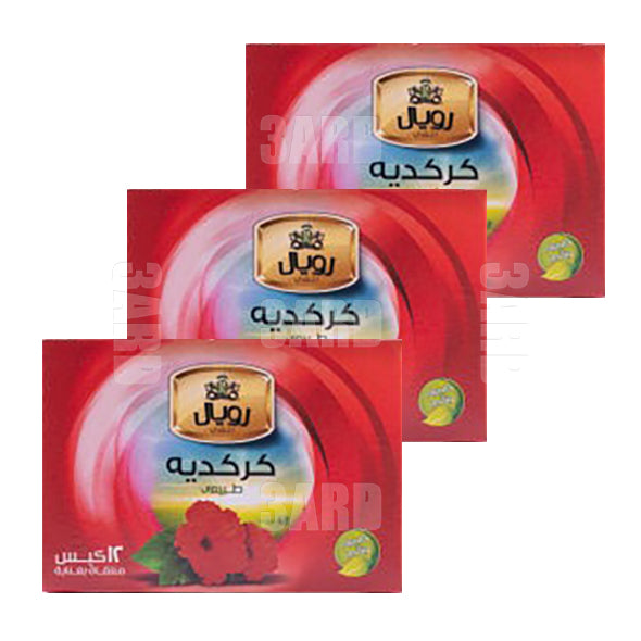 Royal Habiscus Teabags 12 Pcs - Pack of 3