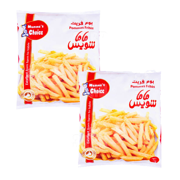Mamma's Choice Pomme Frites 1kg - Pack of 2