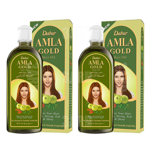 Dabur Amla Hair Olive Oil Gold 270ml - Pack of 2