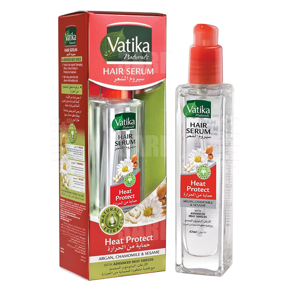 Vatika Heat Protect Hair Serum Advanced Heat Shields 47ml - Pack of 1