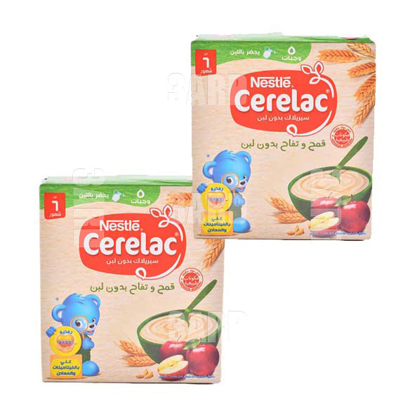 Cerelac Wheat & Apple without Milk 125g - Pack of 2