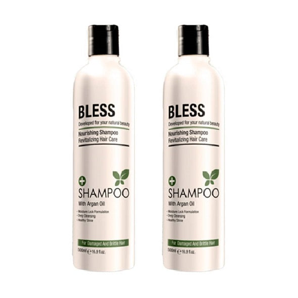 Bless Hair Shampoo with Argan Oil 300ML - Pack of 2