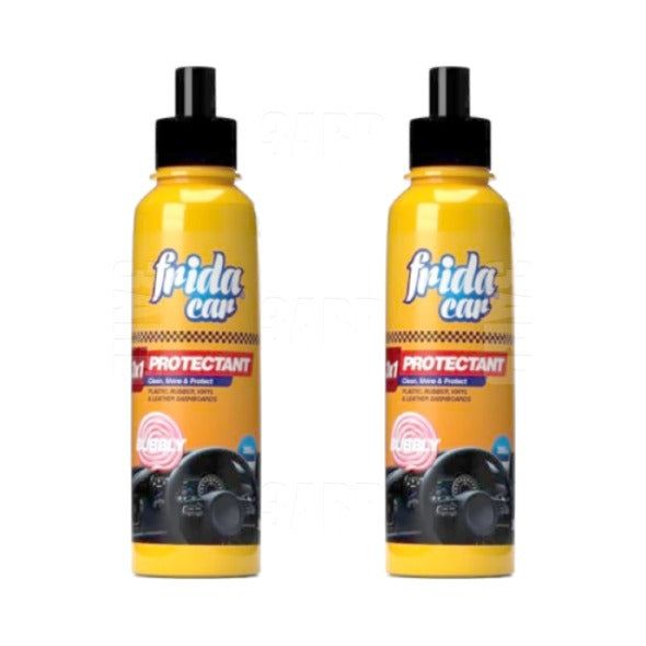 Frida Car Polish , Fragrance & Protectant Bubbly 300ml - Pack of 2