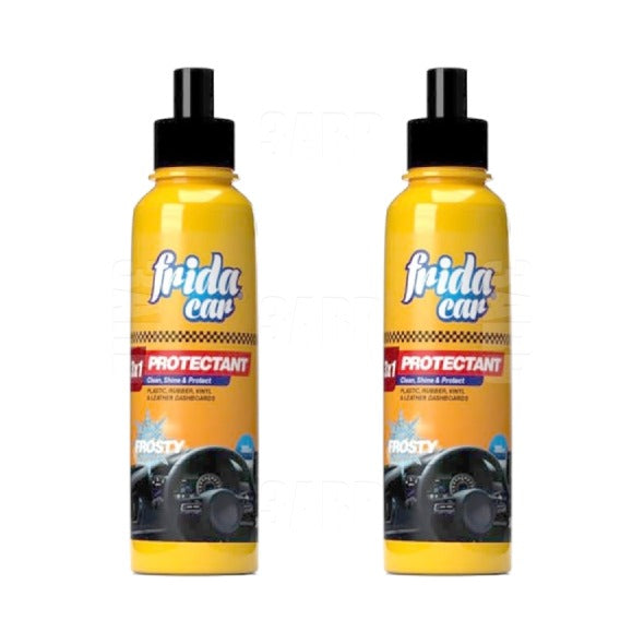 Frida Car Polish , Fragrance & Protectant Frosty 300ml - Pack of 2