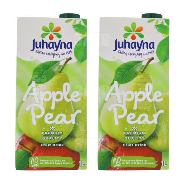 Juhayna Apple & Pear Juice 1L - Pack of 2