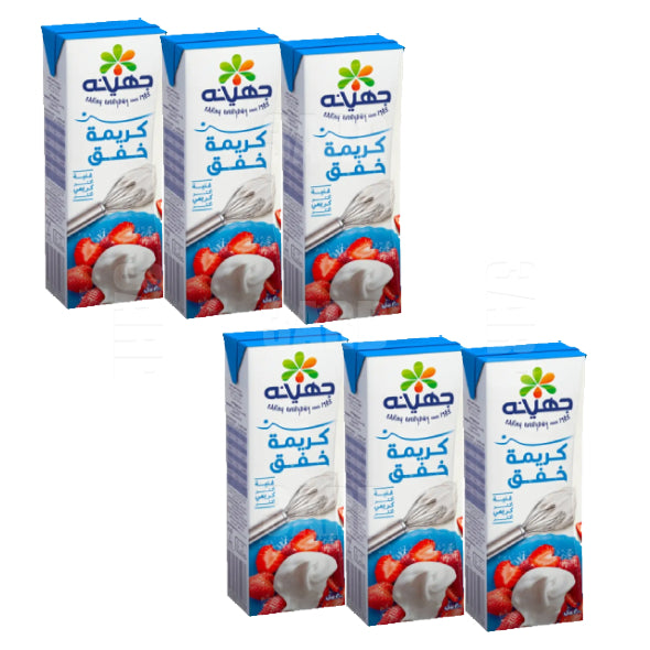 Juhayna Whipping Cream 200ml - Pack of 6