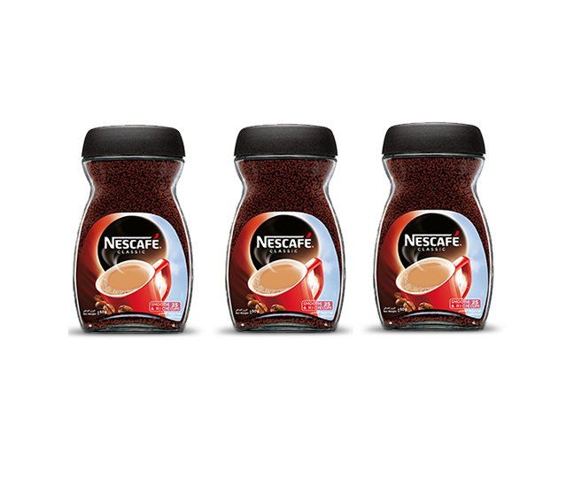 Nescafe Classic 47.5g - Pack of 3