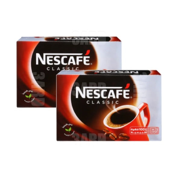 Nescafe Classic 25 Cups x 1.8g - Pack of 2