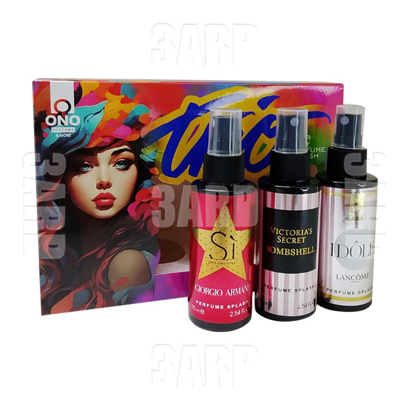 Massa Ono Body Splash Bundle Women 75ml 3pcs - pack of 1