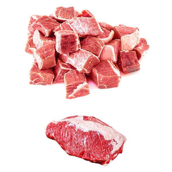 لحم بلدي طازج كباب حلة مع الدهون من الدوش ۱كجم - ۱ عبوة