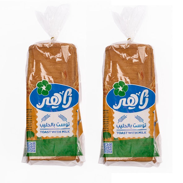 زاهر خبز توست ساده ٦٠٠ جم - ٢ عبوة