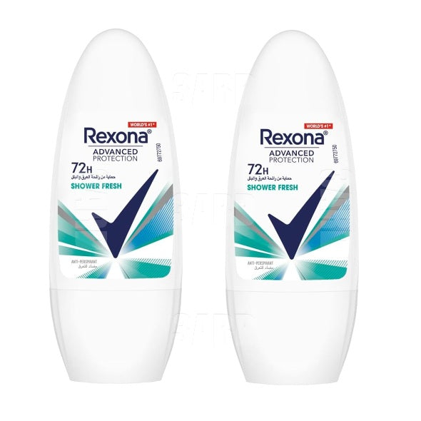Rexona Women Antiperspirant Deodorant Roll on Shower Fresh 50ml - Pack of 2