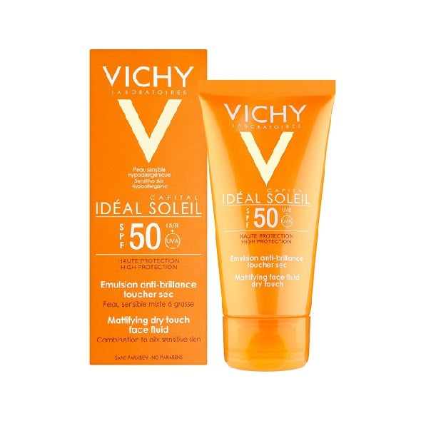 Vichy Capital Soleil Fluid Dry Touch SPF 50+ 50ml - Pack of 1