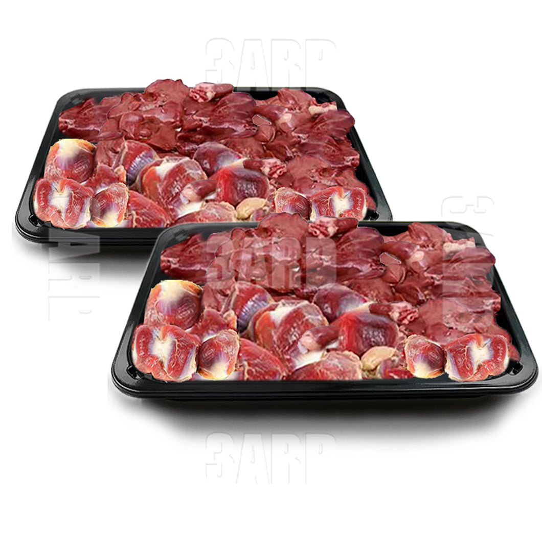Chicken Liver and Gizzards 1Kg (Refrigerated)-Pack of 2