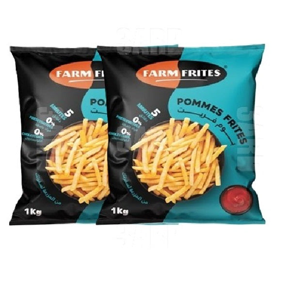 Farm Frites Pommes Frites 1Kg - Pack of 2