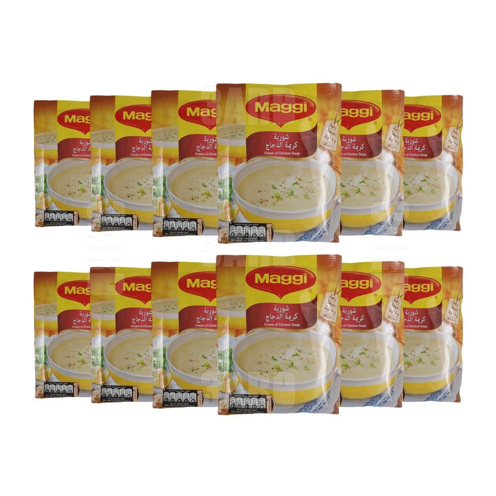 Maggi Cream of Chicken Soup 71g - Pack of 12