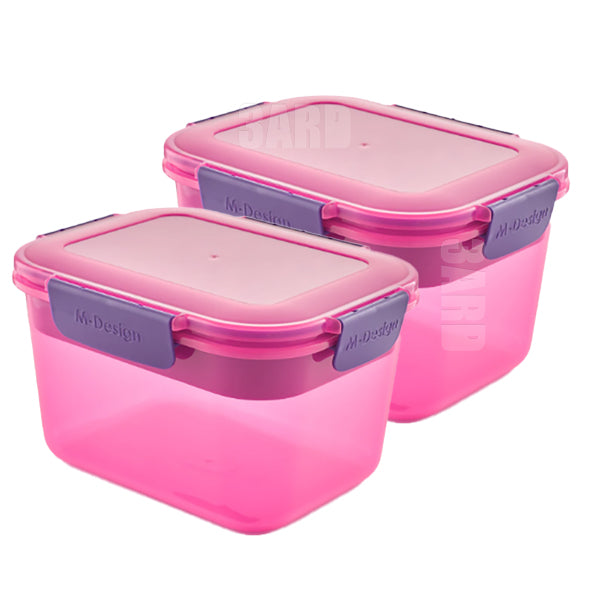 M-Design Lunch Box 2300ml - pack of 2