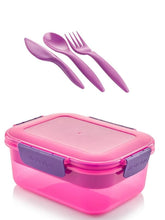 Load image into Gallery viewer, M-Design 1.6L Lunch Box &amp; 3pcs Cutlery Set
