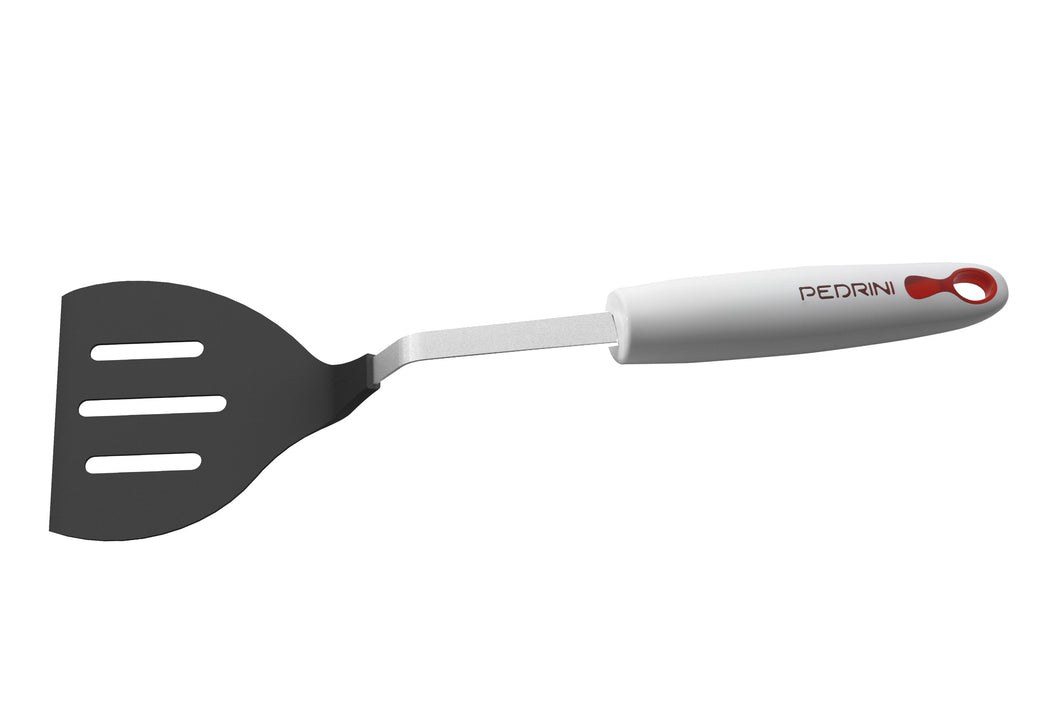 Pedrini Lillo Wok Slotted Turner - Nylon Head