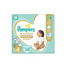 Load image into Gallery viewer, Pampers Premium Care Diapers Size 4 (9-18 kg) 58 pcs - Pack of 1
